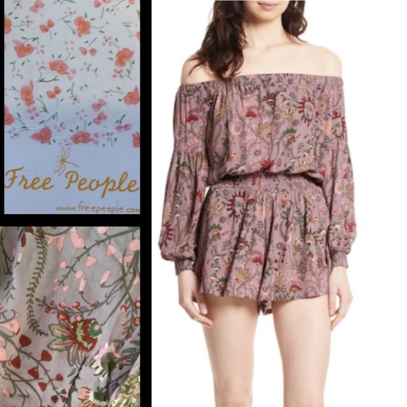 Free People Dresses & Skirts - Free People Off the Shoulder Romper